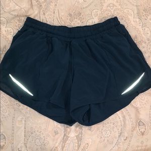 Dark Turquoise lululemon hotty hot shorts